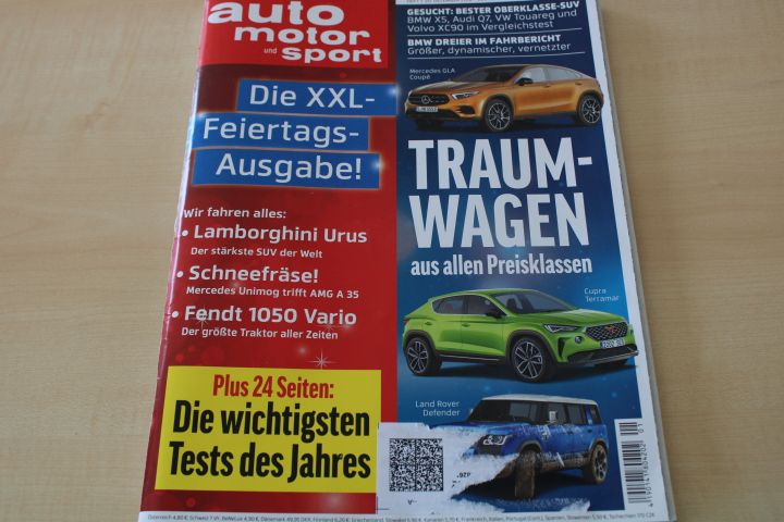 Deckblatt Auto Motor und Sport (01/2018)